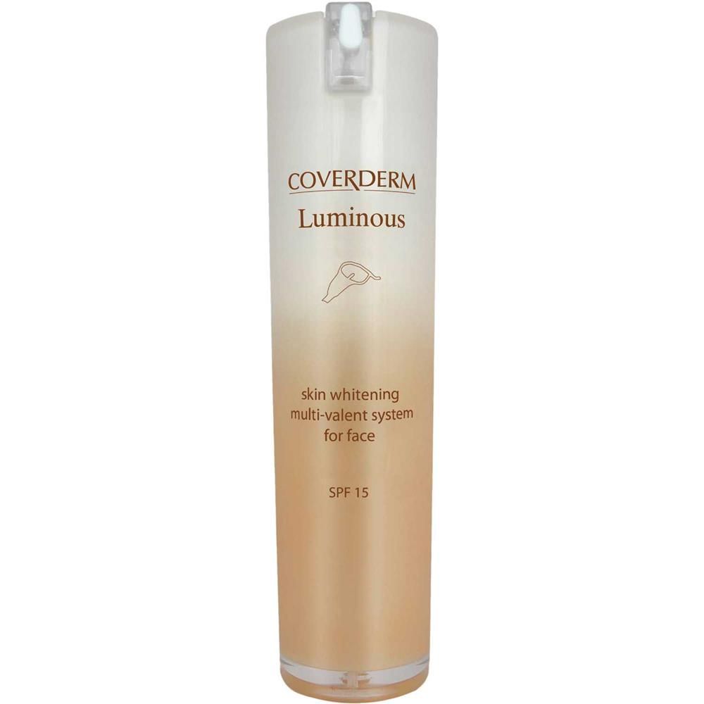 Coverderm Luminous Skin Whitening Multi Valent System For Face Spf15 30 ML